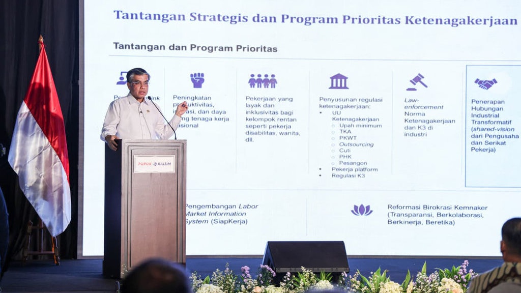 Menaker: Pekerja Harus Siap Adaptasi AI & Perkembangan Teknologi Menaker: Pekerja Harus Siap Adaptasi AI & Perkembangan Teknologi