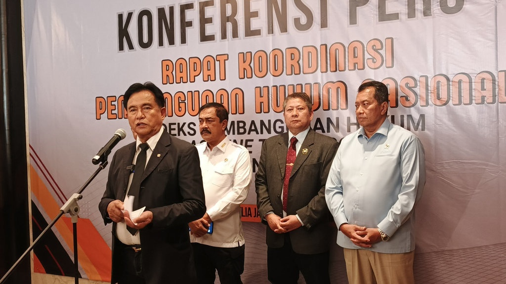 Pemerintah Targetkan Kenaikan Indeks Pembangunan Hukum 2026 Pemerintah Targetkan Kenaikan Indeks Pembangunan Hukum 2026