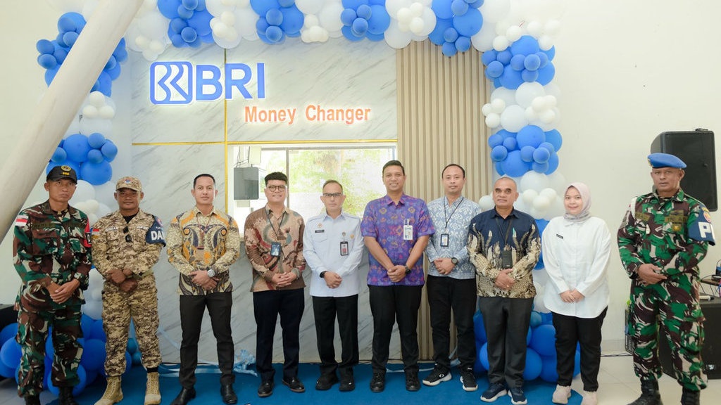 Perkuat Rupiah, BRI Resmikan Money Changer di PLBN Motaain Perkuat Rupiah, BRI Resmikan Money Changer di PLBN Motaain