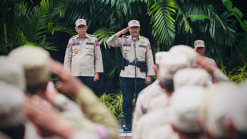 HUT Tagana, Gus Ipul Serukan Penanganan Bencana Berbasis Data HUT Tagana, Gus Ipul Serukan Penanganan Bencana Berbasis Data