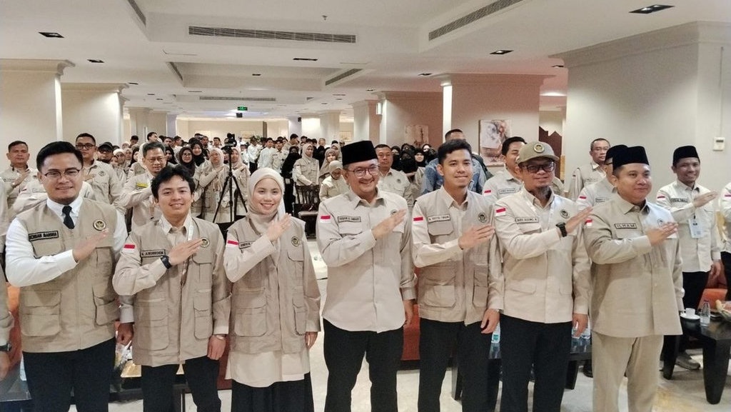 Mukimin & Mahasiswa RI di Timur Tengah Bantu Layanan Haji 2026 Mukimin & Mahasiswa RI di Timur Tengah Bantu Layanan Haji 2026