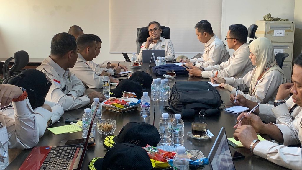 PPIH Gelar Rakor Armuzna, Pastikan Pelayanan Puncak Haji 2026 PPIH Gelar Rakor Armuzna, Pastikan Pelayanan Puncak Haji 2026