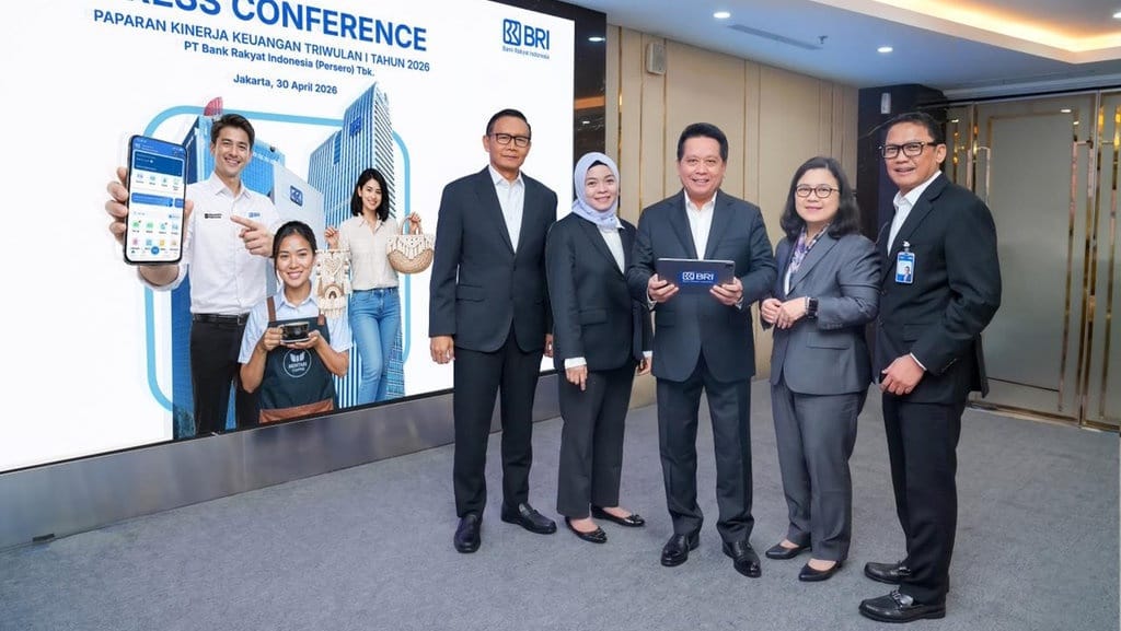 Pertahankan Kinerja Solid, BRI Catat Laba 15,5 T di Awal 2026 Pertahankan Kinerja Solid, BRI Catat Laba 15,5 T di Awal 2026