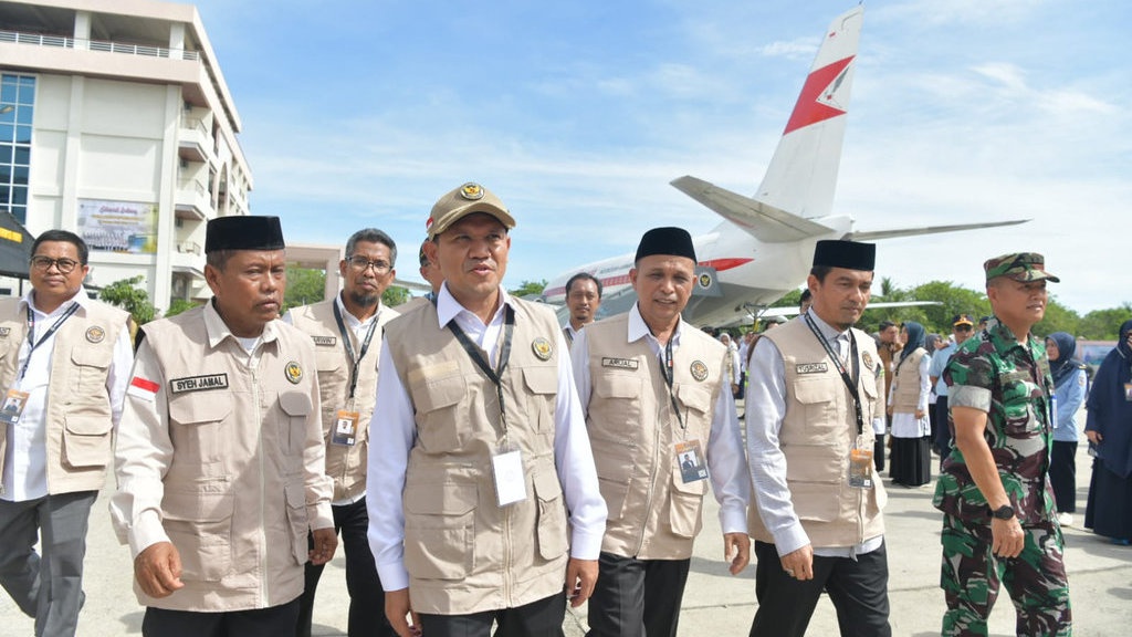 Fasilitas VIP, Jemaah Haji Aceh 2026 Naik Pesawat via Garbarata Fasilitas VIP, Jemaah Haji Aceh 2026 Naik Pesawat via Garbarata