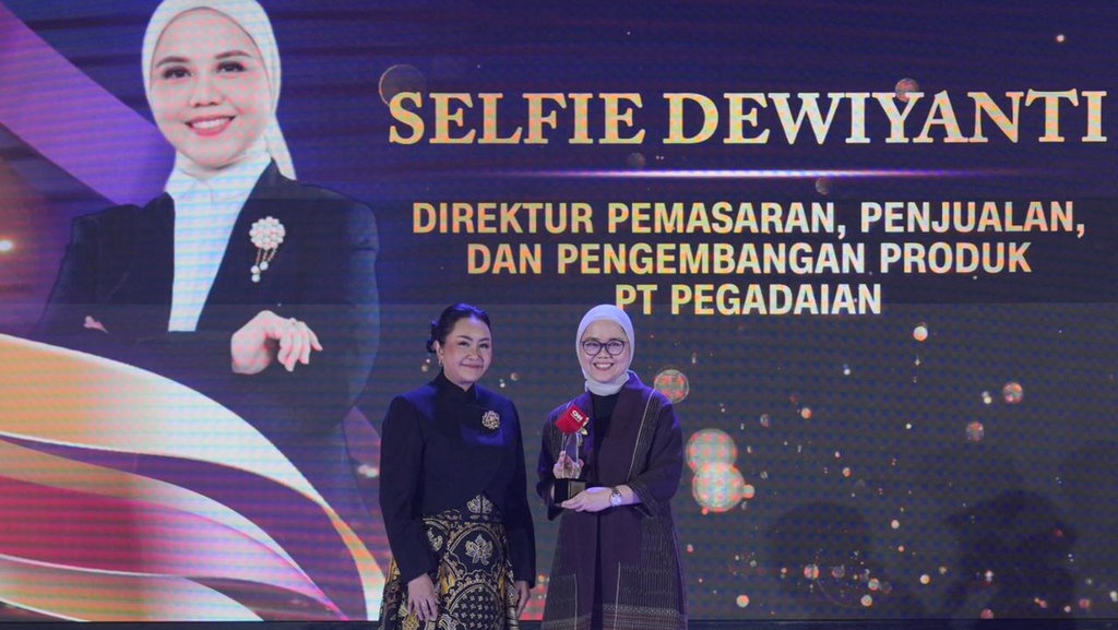 Direktur Pegadaian Raih Indonesia Leading Women Awards 2026 Direktur Pegadaian Raih Indonesia Leading Women Awards 2026