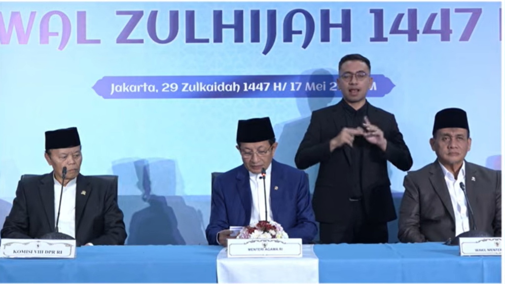 Hasil Sidang Isbat Hari Ini: Idul Adha Jatuh pada 27 Mei 2026 Hasil Sidang Isbat Hari Ini: Idul Adha Jatuh pada 27 Mei 2026