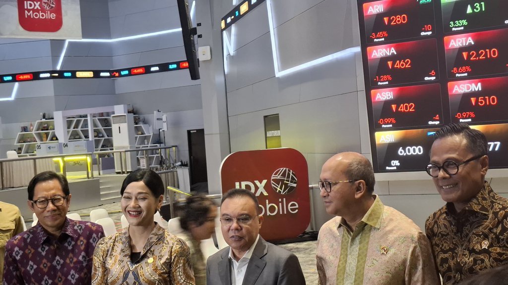 Pantau BEI, Dasco Optimis Pasar Saham RI Bakal Semakin Kuat Pantau BEI, Dasco Optimis Pasar Saham RI Bakal Semakin Kuat
