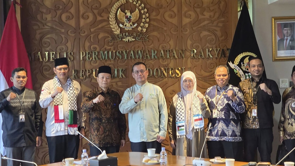 Perwakilan GPCI Lapor ke MPR soal 5 WNI yang Diculik Israel Perwakilan GPCI Lapor ke MPR soal 5 WNI yang Diculik Israel