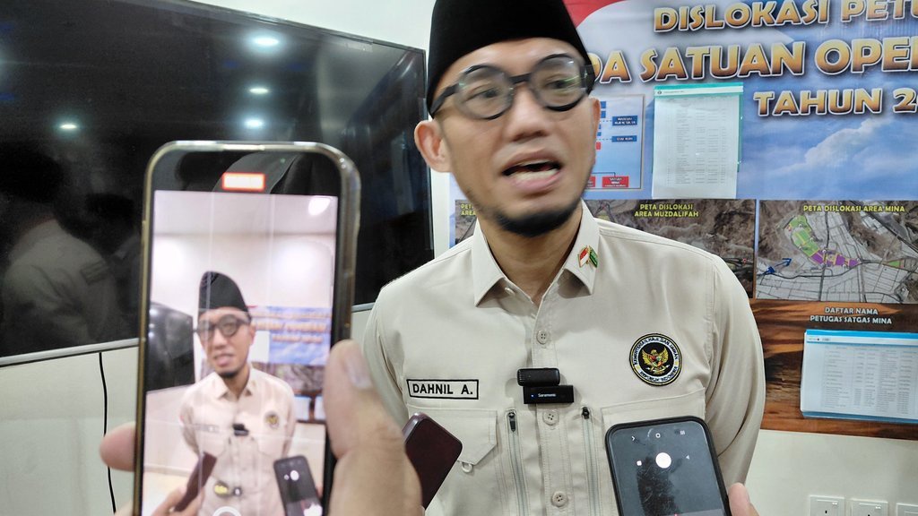 Wamenhaj Dahnil: 20 Ribu Jemaah Haji akan Ikut Skema Tanazul Wamenhaj Dahnil: 20 Ribu Jemaah Haji akan Ikut Skema Tanazul