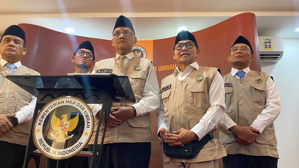 Cak Imin Apresiasi Skema Puncak Haji di Armuzna Cak Imin Apresiasi Skema Puncak Haji di Armuzna