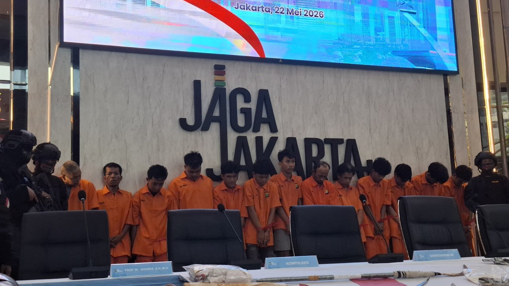 Polda Metro Tangkap 173 Pelaku Kejahatan Jalanan Selama 22 Hari Polda Metro Tangkap 173 Pelaku Kejahatan Jalanan Selama 22 Hari