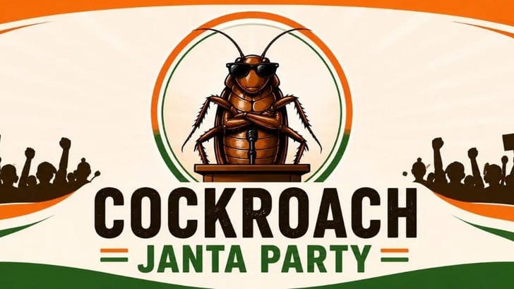 Partai Kecoak di India Lahir Akibat Lancang Mulut Pejabat Partai Kecoak di India Lahir Akibat Lancang Mulut Pejabat