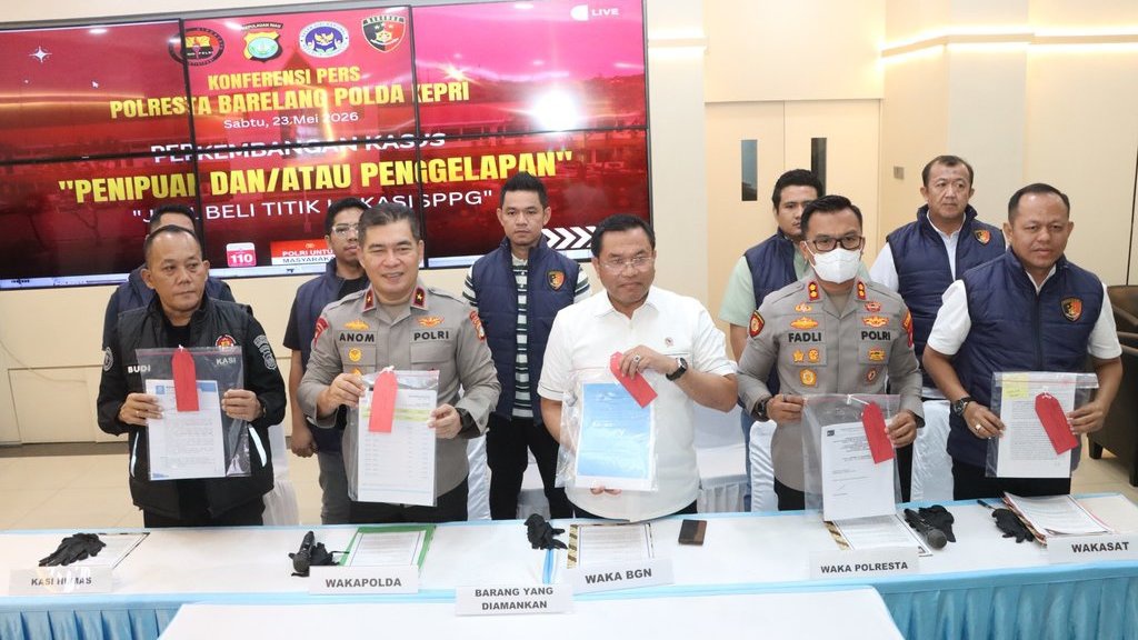 Polisi Usut Kasus Penipuan Jual Beli Lokasi Dapur MBG di Batam Polisi Usut Kasus Penipuan Jual Beli Lokasi Dapur MBG di Batam