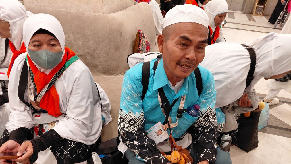 Momen Jemaah Haji Indonesia Bawa Banyak Momen Jemaah Haji Indonesia Bawa Banyak