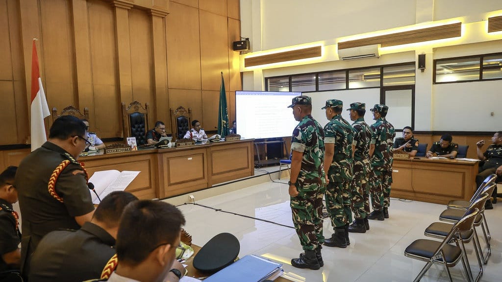 Hakim Nilai 4 Terdakwa Kasus Andrie Yunus Rusak Citra TNI Hakim Nilai 4 Terdakwa Kasus Andrie Yunus Rusak Citra TNI