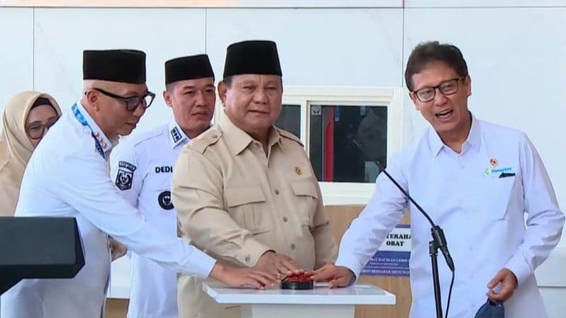 Resmikan RSUD di Lampung, Prabowo: Tak Boleh Ada Korupsi Resmikan RSUD di Lampung, Prabowo: Tak Boleh Ada Korupsi