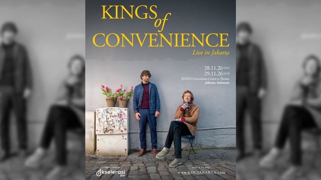 Link Tiket Konser Kings of Convenience Jakarta 2026 dan Harganya Link Tiket Konser Kings of Convenience Jakarta 2026 dan Harganya