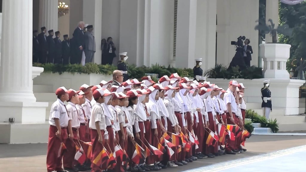 Presiden Jerman Tiba di Istana dan Disambut Upacara Kenegaraan Presiden Jerman Tiba di Istana dan Disambut Upacara Kenegaraan