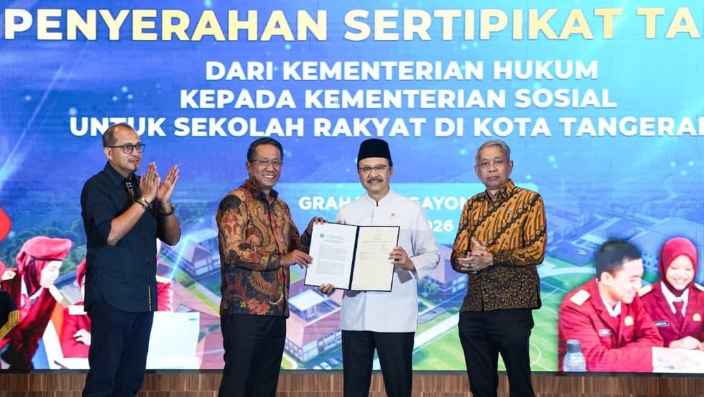 Kemenkum Hibahkan 6,3 Hektare Lahan Untuk Sekolah Rakyat Kemenkum Hibahkan 6,3 Hektare Lahan Untuk Sekolah Rakyat