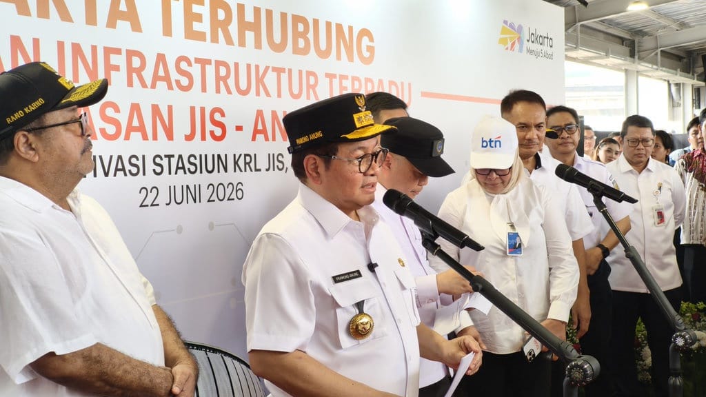 Pramono Harap Macet Berkurang Usai Ada Stasiun dan JPO JIS-Ancol Pramono Harap Macet Berkurang Usai Ada Stasiun dan JPO JIS-Ancol