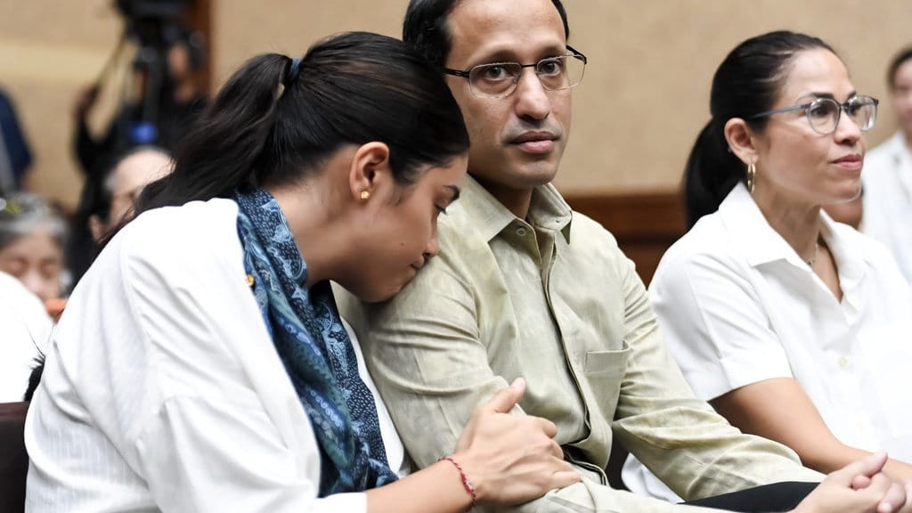 Nadiem Makarim Harap Hakim Memvonis Bebas di Sidang Putusan Nadiem Makarim Harap Hakim Memvonis Bebas di Sidang Putusan