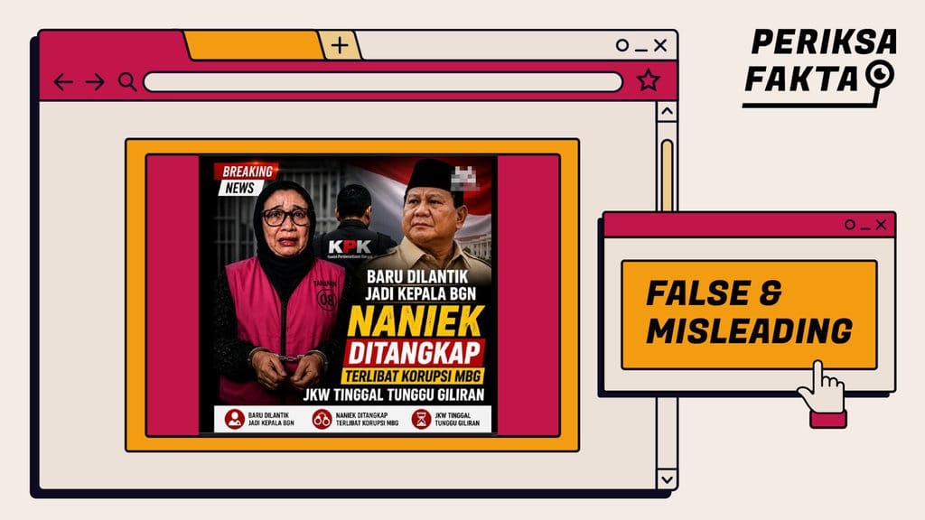 Salah, KPK Tangkap Nanik S Deyang Tersangka Kasus Korupsi MBG Salah, KPK Tangkap Nanik S Deyang Tersangka Kasus Korupsi MBG