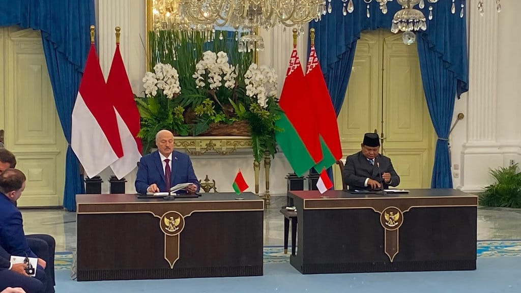 Prabowo-Lukashenko Luncurkan Peta Jalan Kerja Sama 2026-2030 Prabowo-Lukashenko Luncurkan Peta Jalan Kerja Sama 2026-2030