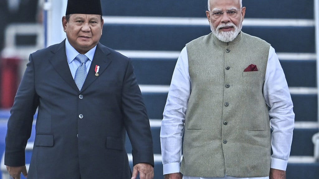 PM India Tiba di Istana Merdeka, Disambut Tari Kreasi Betawi PM India Tiba di Istana Merdeka, Disambut Tari Kreasi Betawi