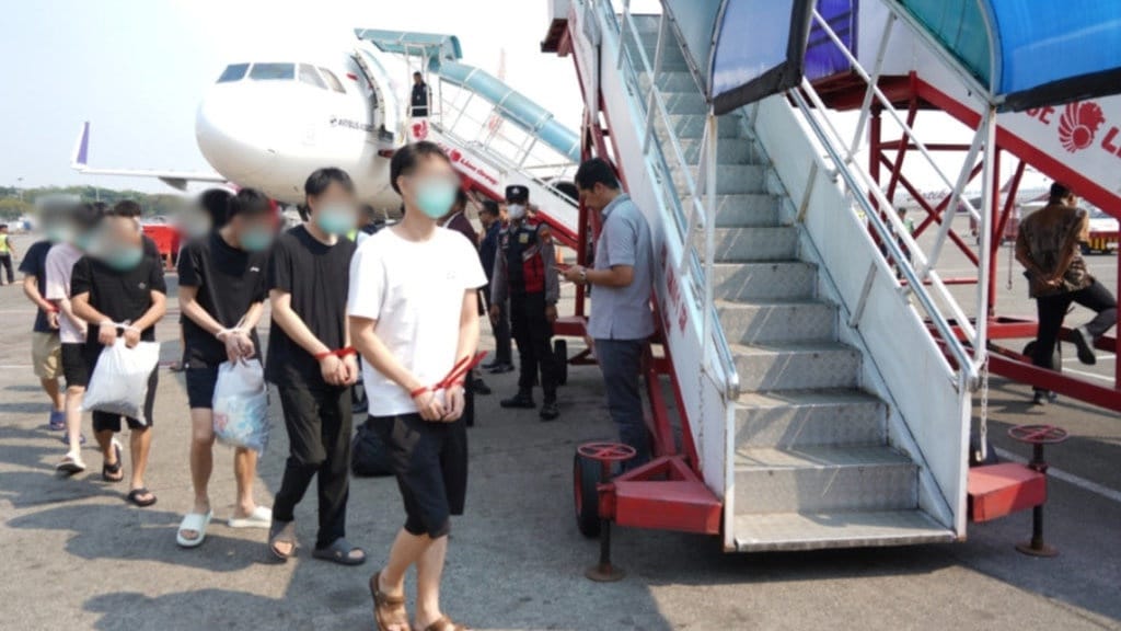 Imigrasi Tangkal Seumur Hidup 92 WN Cina Sindikat Batam Imigrasi Tangkal Seumur Hidup 92 WN Cina Sindikat Batam