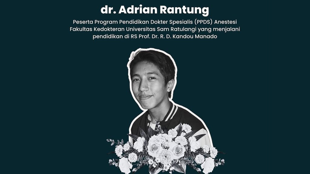 Kronologi Kasus Dokter PPDS Unsrat Tewas Diduga Akibat Bullying Kronologi Kasus Dokter PPDS Unsrat Tewas Diduga Akibat Bullying
