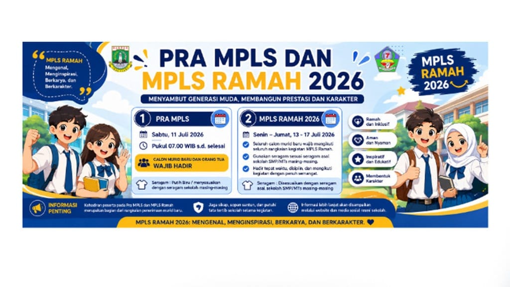Contoh Banner MPLS Ramah 2026 & Panduan Cara Membuatnya Contoh Banner MPLS Ramah 2026 & Panduan Cara Membuatnya