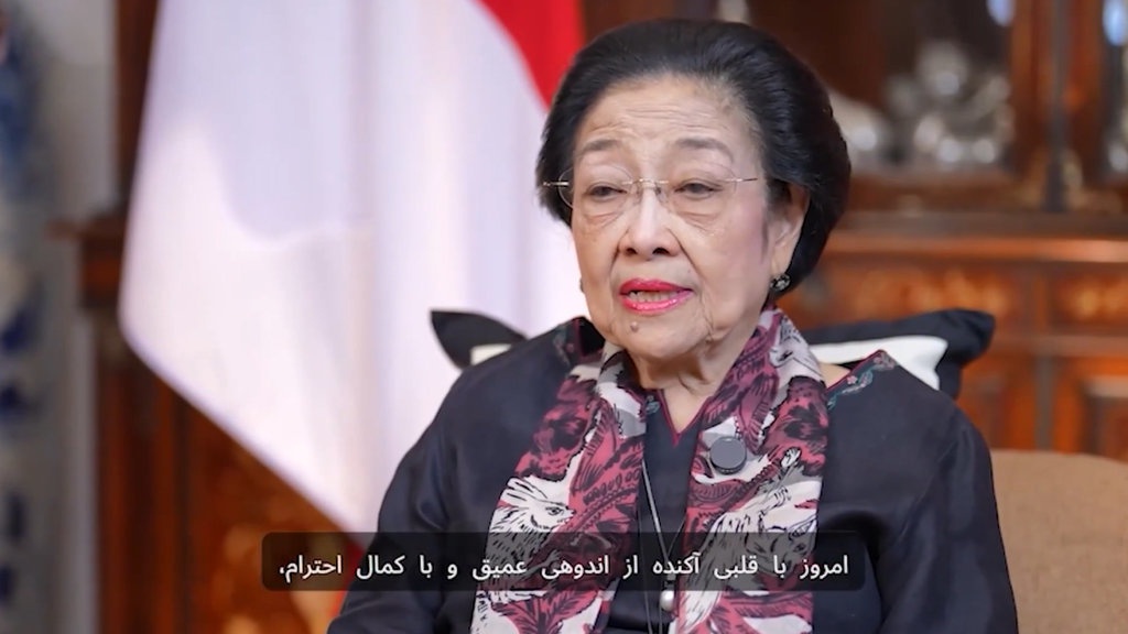 Ucapan Duka Megawati untuk Khamenei Disiarkan TV Iran Ucapan Duka Megawati untuk Khamenei Disiarkan TV Iran
