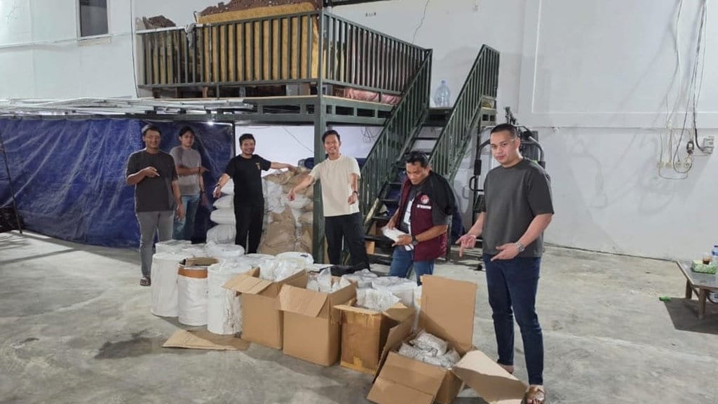 Lab Karisoprodol di Semarang Digerebek, 308 Ribu Butir Disita Lab Karisoprodol di Semarang Digerebek, 308 Ribu Butir Disita