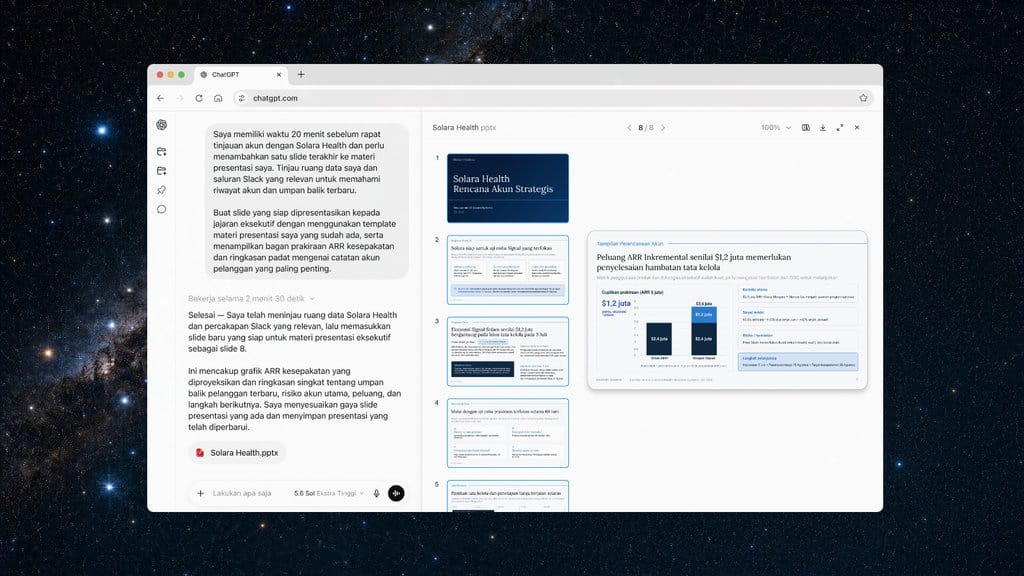 ChatGPT Work, Fitur Baru OpenAI untuk Permudah Tugas Kantor ChatGPT Work, Fitur Baru OpenAI untuk Permudah Tugas Kantor