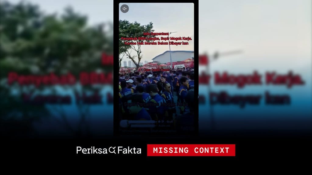 Salah, Sopir Tangki Pertamina Mogok Akibatkan Pasokan BBM Langka Salah, Sopir Tangki Pertamina Mogok Akibatkan Pasokan BBM Langka