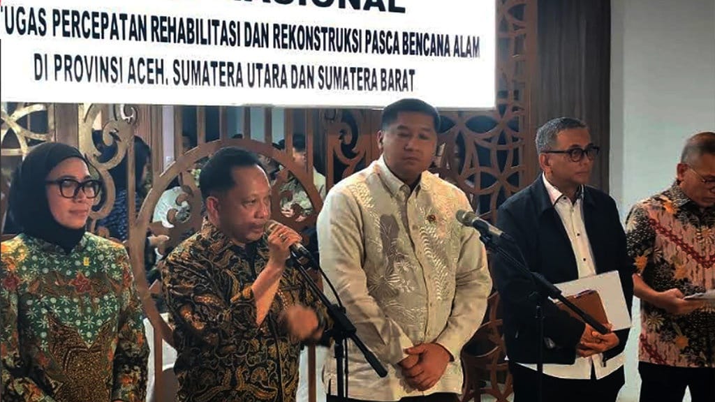 Rehabilitasi Bencana Sumatra Tuntas 2028, Anggaran Rp100,1 T Rehabilitasi Bencana Sumatra Tuntas 2028, Anggaran Rp100,1 T