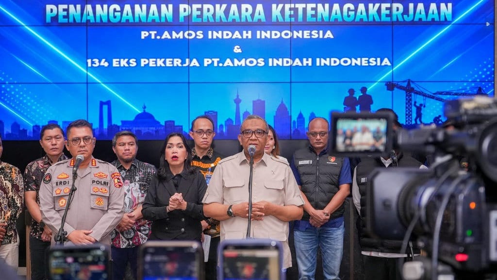 Dimediasi Kemnaker, 134 Eks Pekerja PT Amos Indah Dapat Pesangon Dimediasi Kemnaker, 134 Eks Pekerja PT Amos Indah Dapat Pesangon