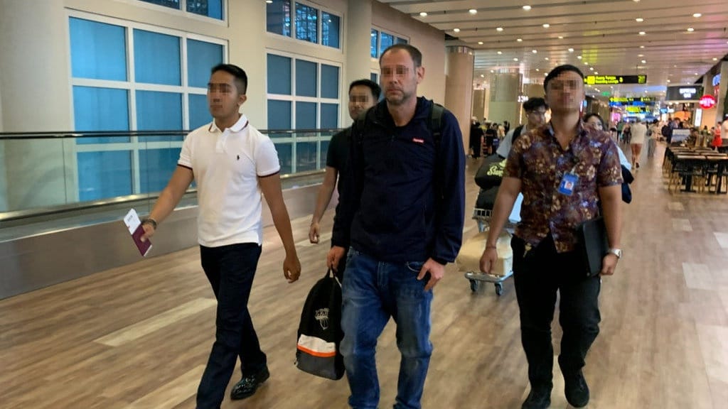 Tampar Warga dan Overstay di Bali, WN Italia Dideportasi Tampar Warga dan Overstay di Bali, WN Italia Dideportasi