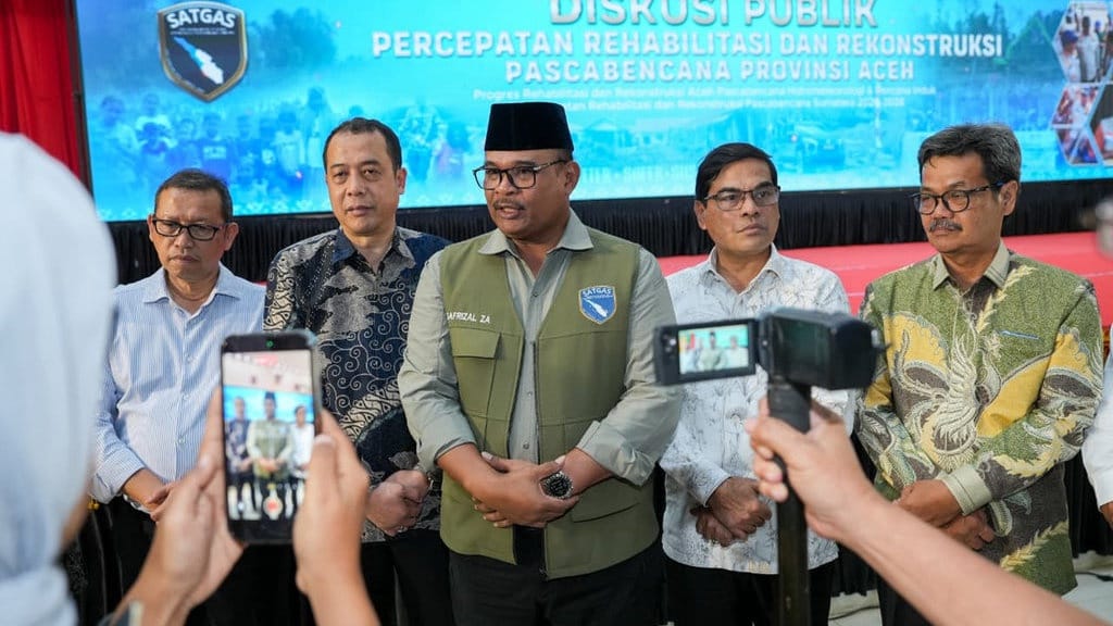 Safrizal: Aceh Masuk Fase Pascabencana Mulai 1 Agustus 2026 Safrizal: Aceh Masuk Fase Pascabencana Mulai 1 Agustus 2026