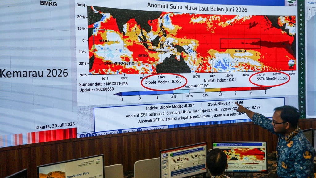 BMKG: Juli 2026 Jadi Bulan Juli Terkering Sejak 1991 BMKG: Juli 2026 Jadi Bulan Juli Terkering Sejak 1991