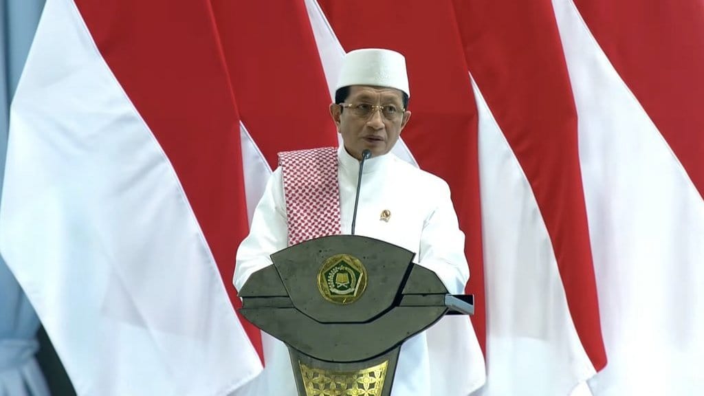 Menag Banggakan Indeks Kerukunan Beragama saat Acara Zikir & Doa Menag Banggakan Indeks Kerukunan Beragama saat Acara Zikir & Doa