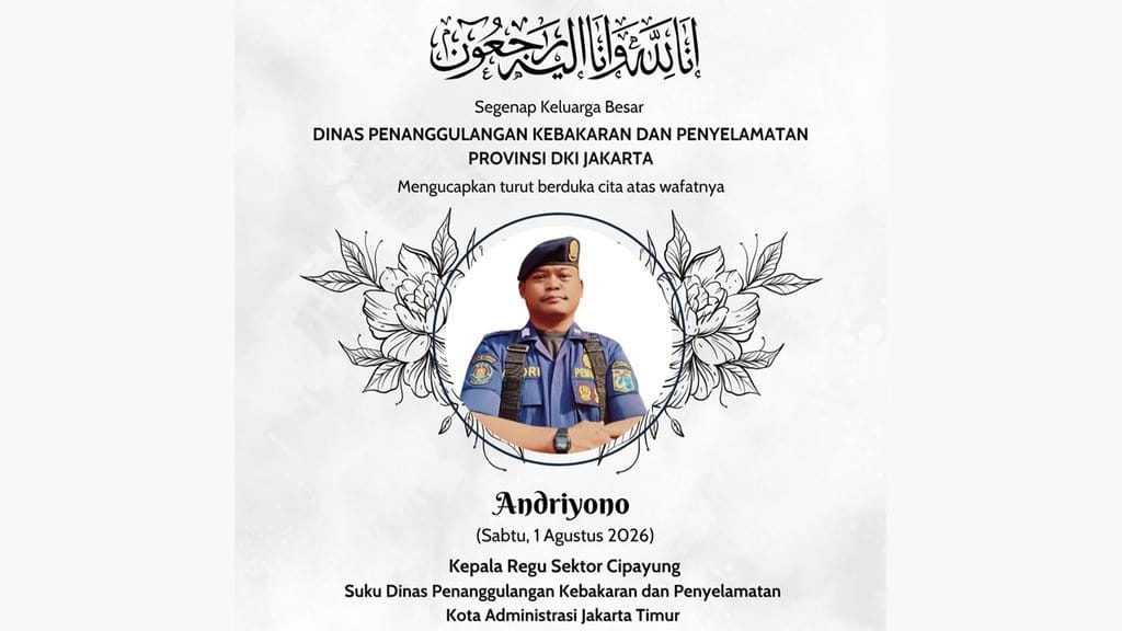 Anggota Gulkarmat DKI Meninggal saat Padamkan Api di Kramat Jati Anggota Gulkarmat DKI Meninggal saat Padamkan Api di Kramat Jati