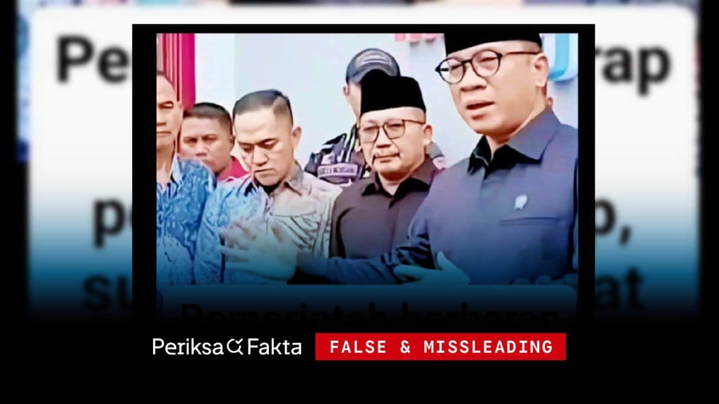 Hoaks, Yandri Sebut Pemerintah Berharap Warung Ditutup Demi KDMP Hoaks, Yandri Sebut Pemerintah Berharap Warung Ditutup Demi KDMP