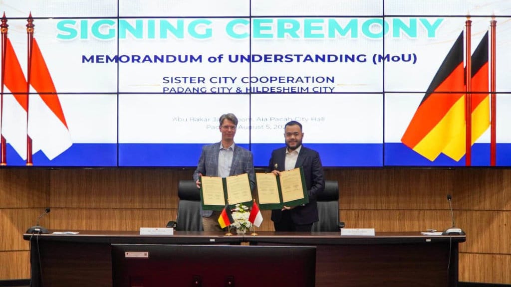 Pemkot Padang Perkuat Kerja Sama Sister City dengan Hildesheim Pemkot Padang Perkuat Kerja Sama Sister City dengan Hildesheim