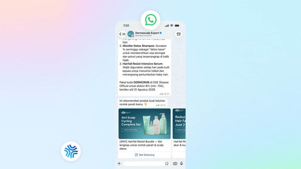 WhatsApp Umumkan Meta Business Agent untuk Seluruh Bisnis di RI WhatsApp Umumkan Meta Business Agent untuk Seluruh Bisnis di RI