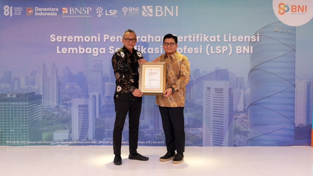 BNI Perkuat Tata Kelola SDM lewat LSP dan Sertifikasi ISO BNI Perkuat Tata Kelola SDM lewat LSP dan Sertifikasi ISO