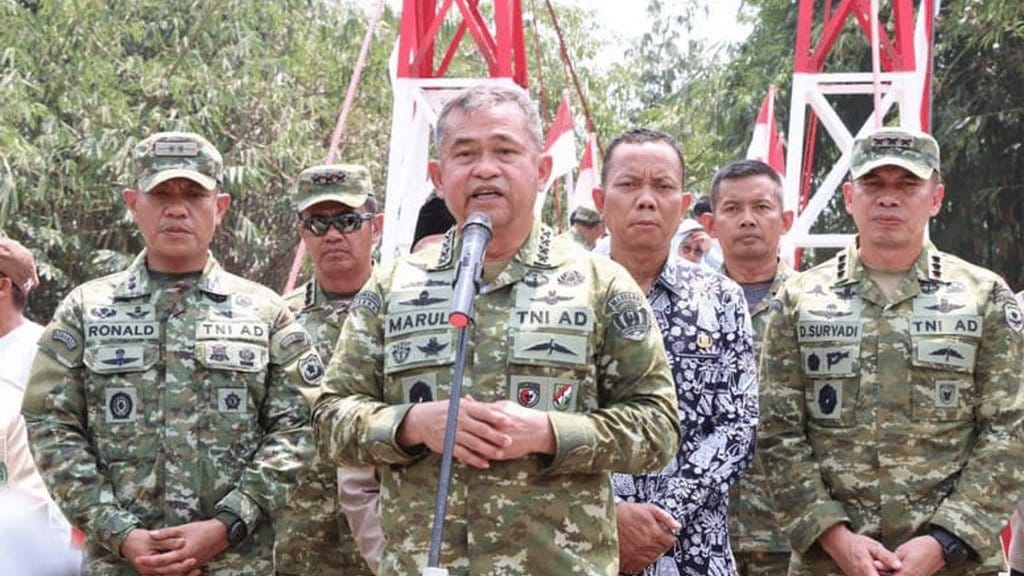 Jembatan ke-2.500 TNI AD Selesai Dibangun Korem 051/Wijayakarta Jembatan ke-2.500 TNI AD Selesai Dibangun Korem 051/Wijayakarta