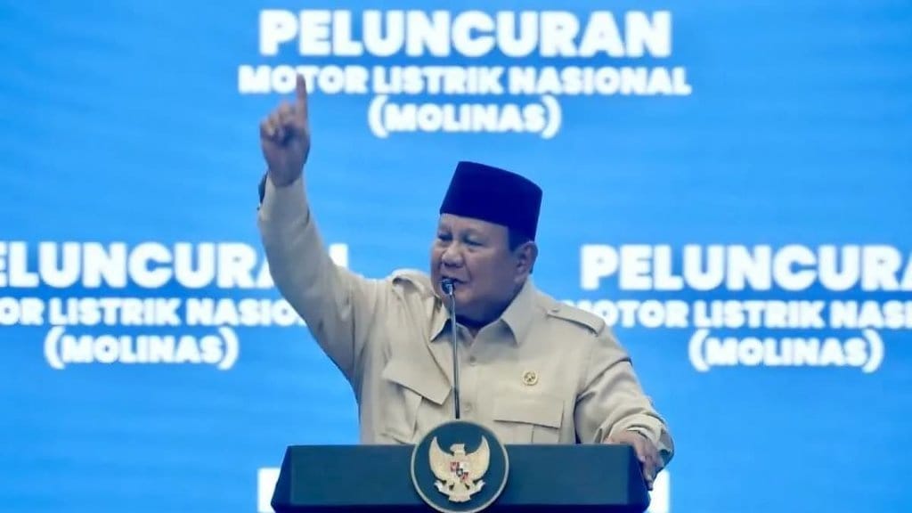 Prabowo Resmikan 20 Ribu Motor Listrik Nasional di Cikarang Prabowo Resmikan 20 Ribu Motor Listrik Nasional di Cikarang