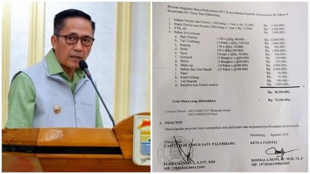 Camat Minta Dana HUT RI Rp76,2 Juta ke Warga, Ratu Dewa Berang Camat Minta Dana HUT RI Rp76,2 Juta ke Warga, Ratu Dewa Berang