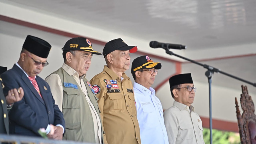 Wamensos Agus Jabo Bicara Makna Merdeka di Tengah Gempa NTT Wamensos Agus Jabo Bicara Makna Merdeka di Tengah Gempa NTT